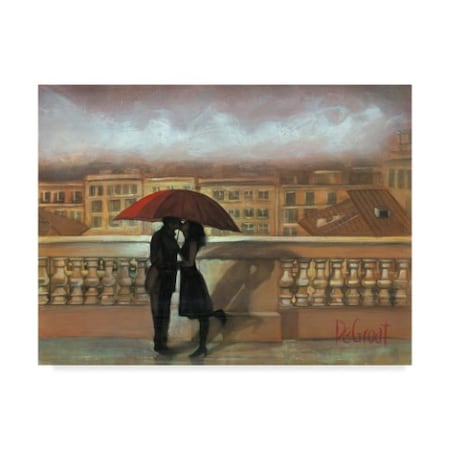Gregg Degroat 'Tuscan Love' Canvas Art,35x47